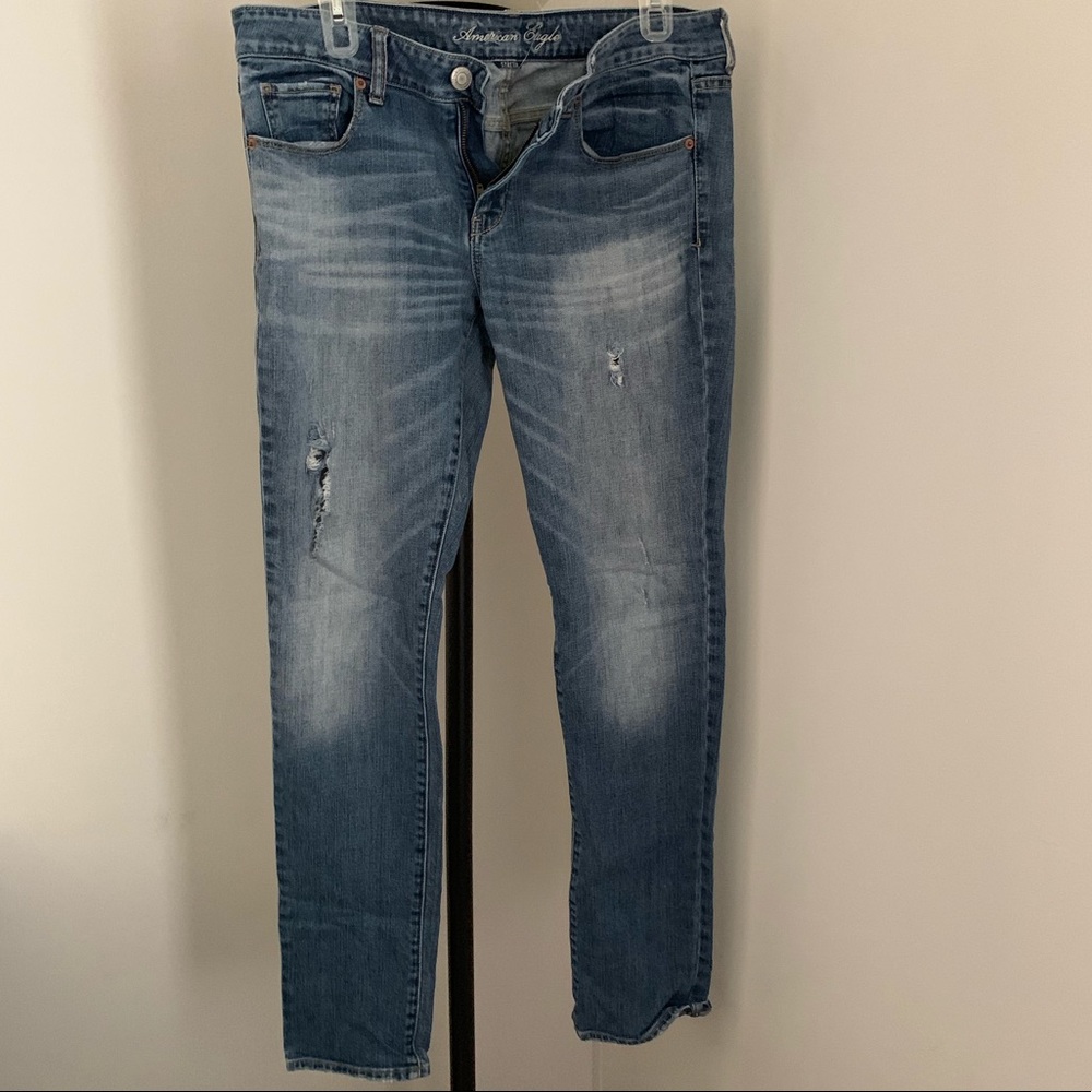 AE skinny jeans size 12 regular